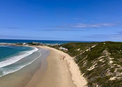 Paragliding over Buffels Bay Cape Town