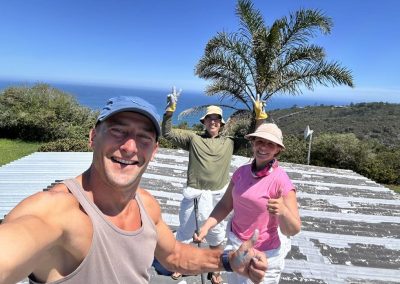 Completed waterproofing at Farm21 Ecoresort