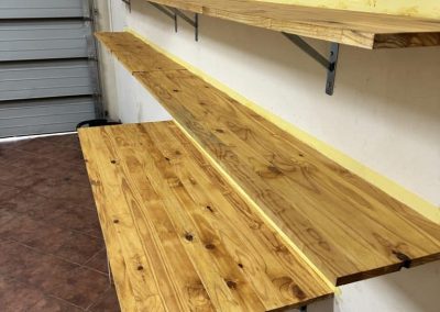 Tools stored in room 4 during Farm21 renovation