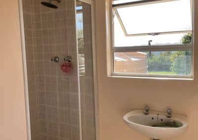 Nearly finished bathroom rental unit Farm21