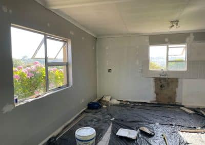 Pre-paint renovations