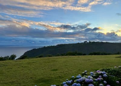 Sunset over the Garden Route at Farm21 Ecoresort