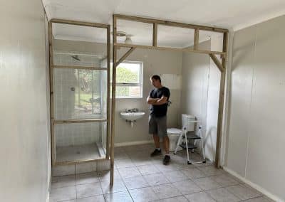 Frame for the drywall